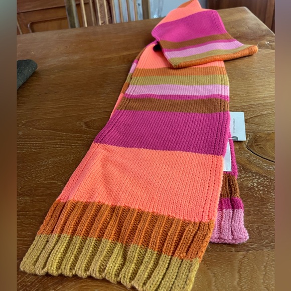 Anthropologie NWT 102” long vibrant scarf; 100% recommended/top rated @anthro - Picture 4 of 12